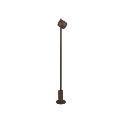 Lucide CAPRI - Floor lamp Indoor/Outdoor - LED - 1x8W 2700K - IP54 - Coffee